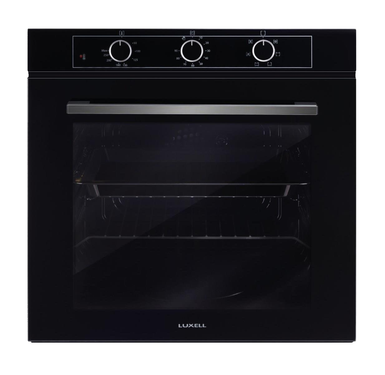Luxell A68-SF3 MT 6+1 Program Optimum Ankastre Fırın Siyah