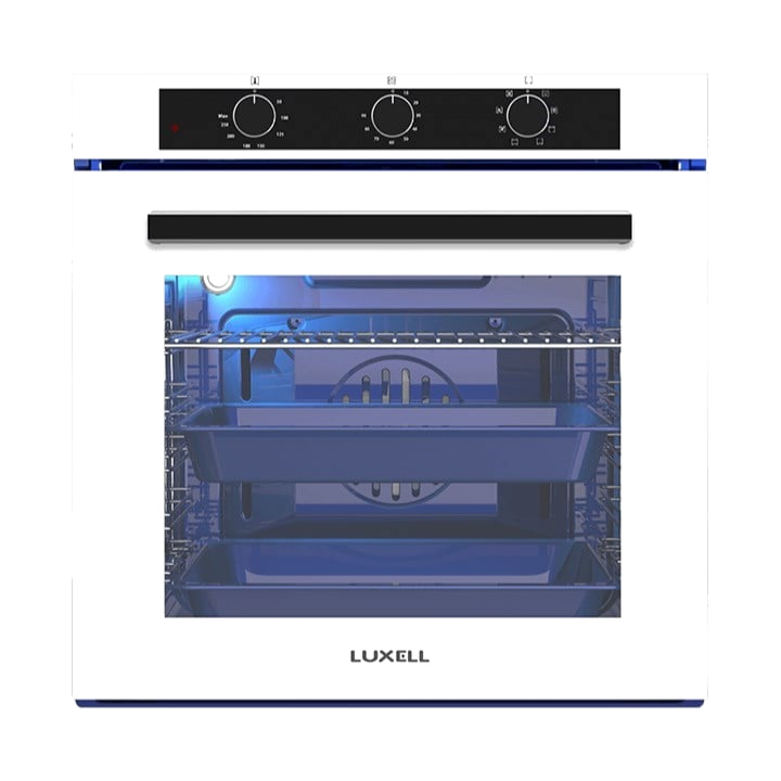 Luxell A68-SF3 MT 8+1 Program Süper Kristal Ankastre Fırın Beyaz