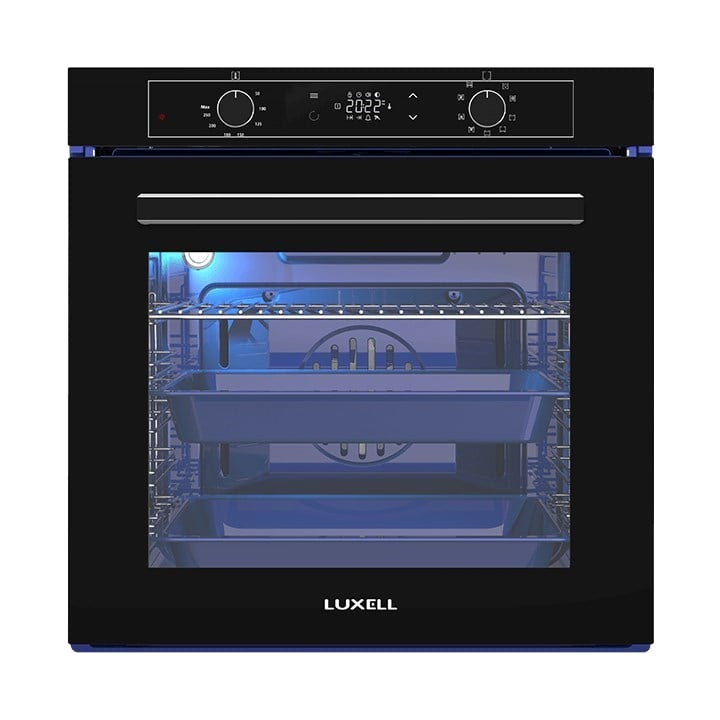 Luxell A68-SGF3 DDT 9+1 Program Platinum Dijital Ankastre Fırın Siyah
