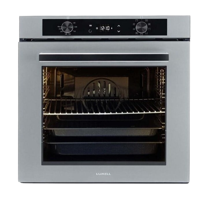 Luxell A68-SGF3 DDT 9+1 Program Platinum Dijital Ankastre Fırın Metalik Gri
