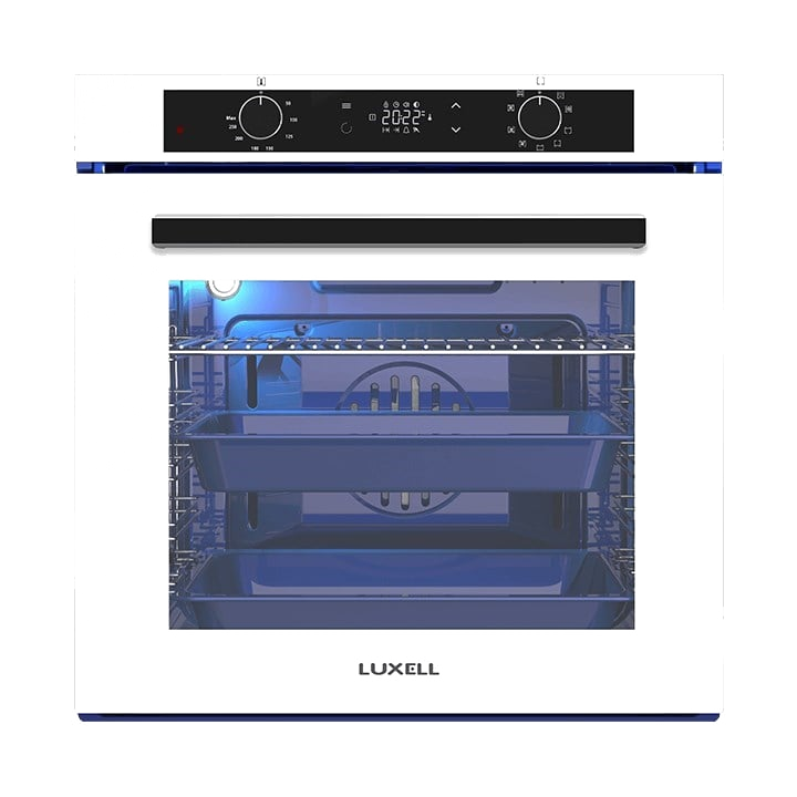Luxell A68-SGF3 DDT 9+1 Program Platinum Dijital Ankastre Fırın Beyaz