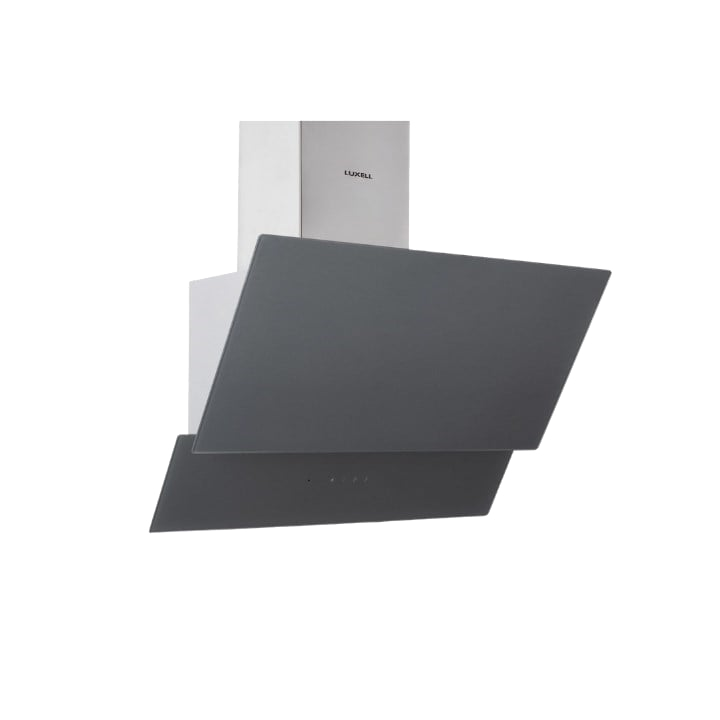 Luxell DA6-835 Kumandalı Davlumbaz Metalik Gri