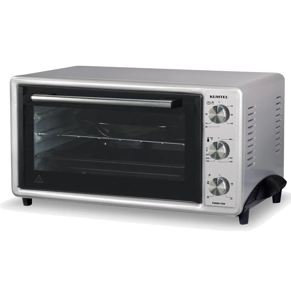 Kumtel Gri Turbo 40 Litre Mini Fırın LX-3525