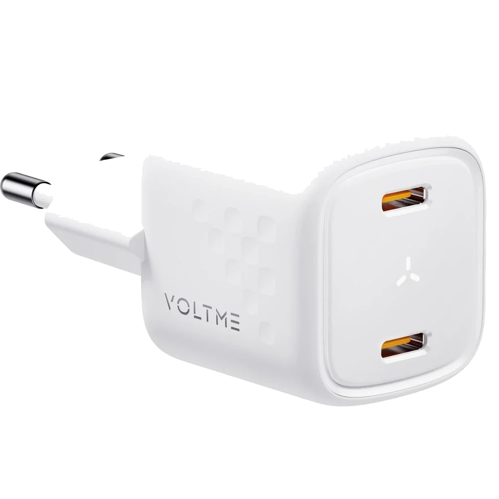 VOLTME V2014 Revo Beyaz 30W CC GaN Şarj Aleti