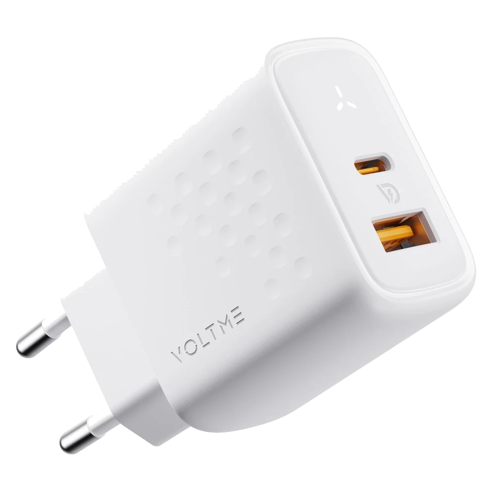 VOLTME V2114 Revo Beyaz 45W CA GaN Şarj Aleti