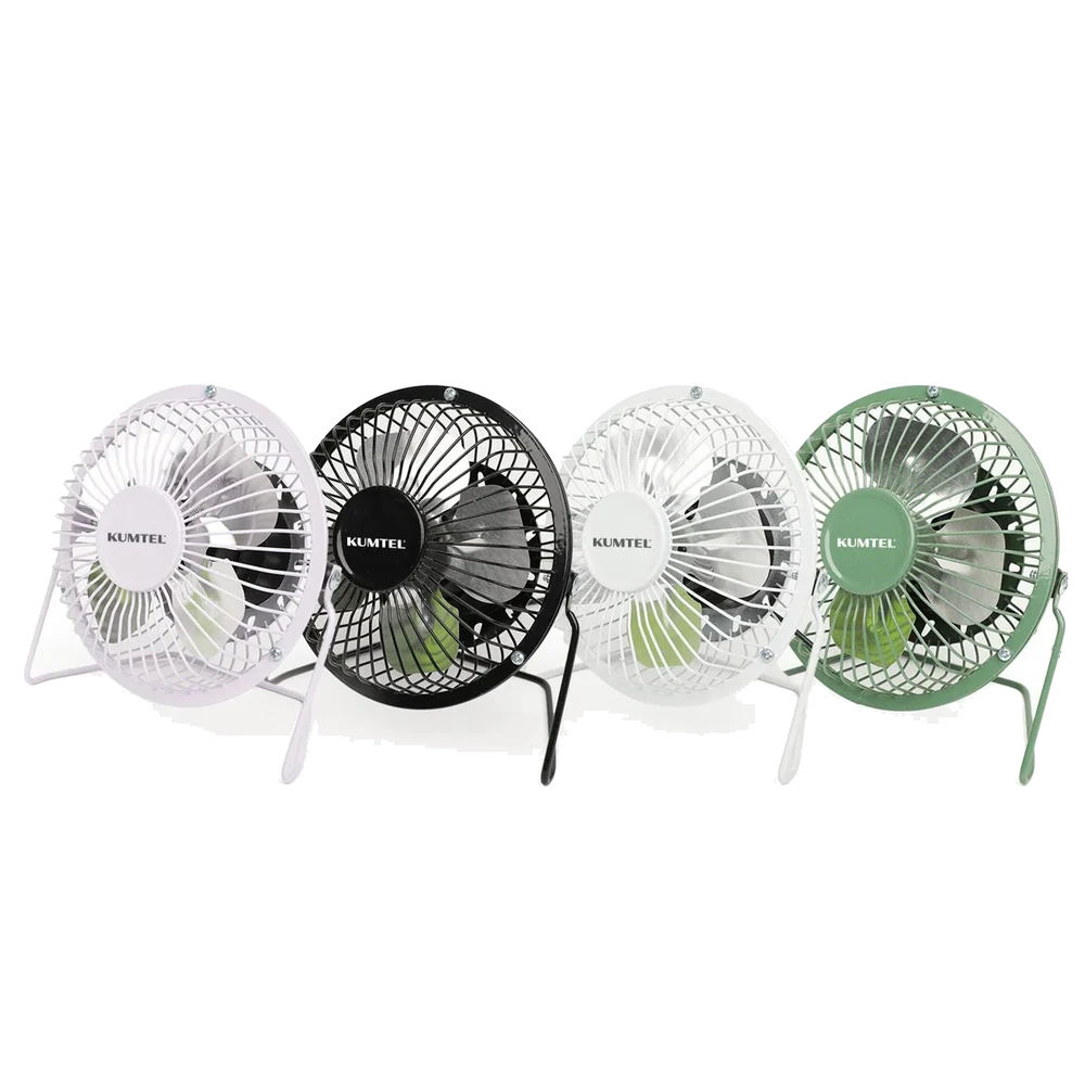 Kumtel 4'lü Masaüstü USB Fan