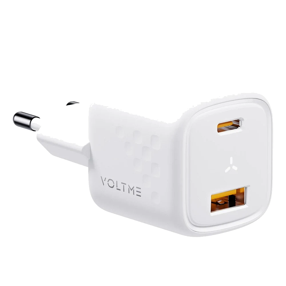VOLTME V2016 Revo Siyah 30W CA GaN Şarj Aleti