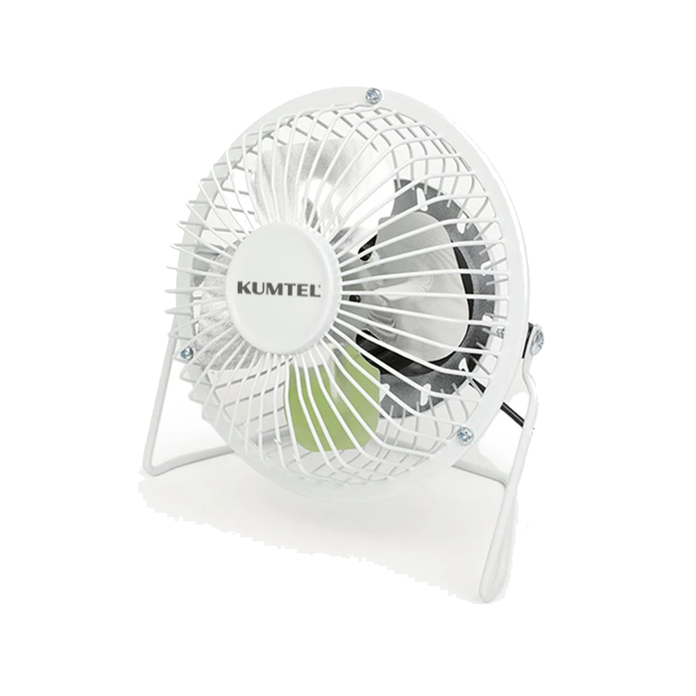 Kumtel Beyaz Masaüstü USB Fan KUF-103