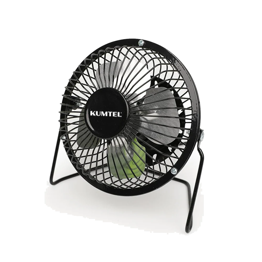 Kumtel Siyah Masaüstü USB Fan KUF-105