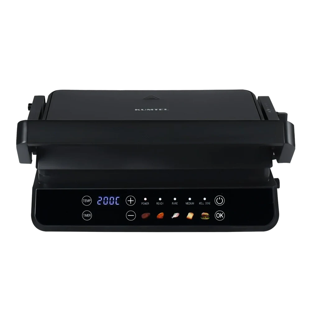 Kumtel Dijital Tost ve Izgara Makinesi 2000 W TTM-10