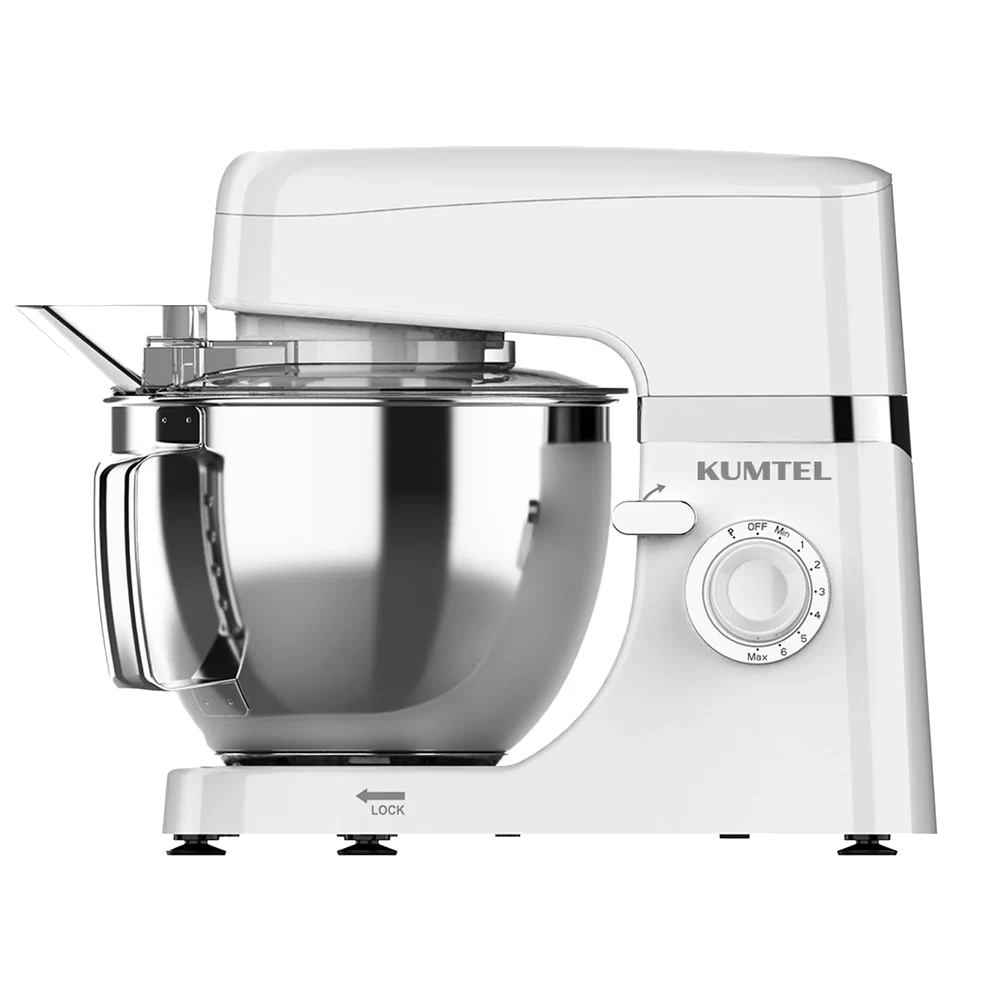 Kumtel Beyaz Hamur Yoğurma 1800Watt 4.5Lt Dondurma Yapma Aprt. SM-02
