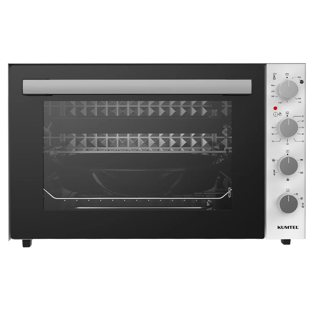 Kumtel Piliç Çevirmeli 71 Litre Midi Fırın LX-9645 Beyaz